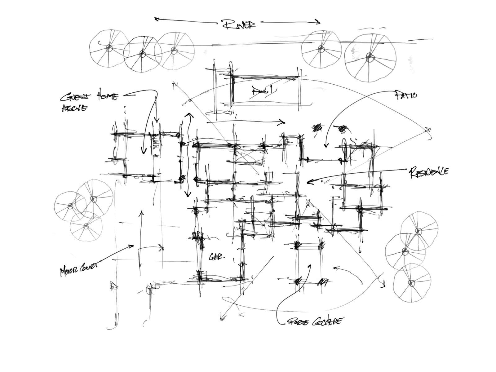 The Garden, drawing