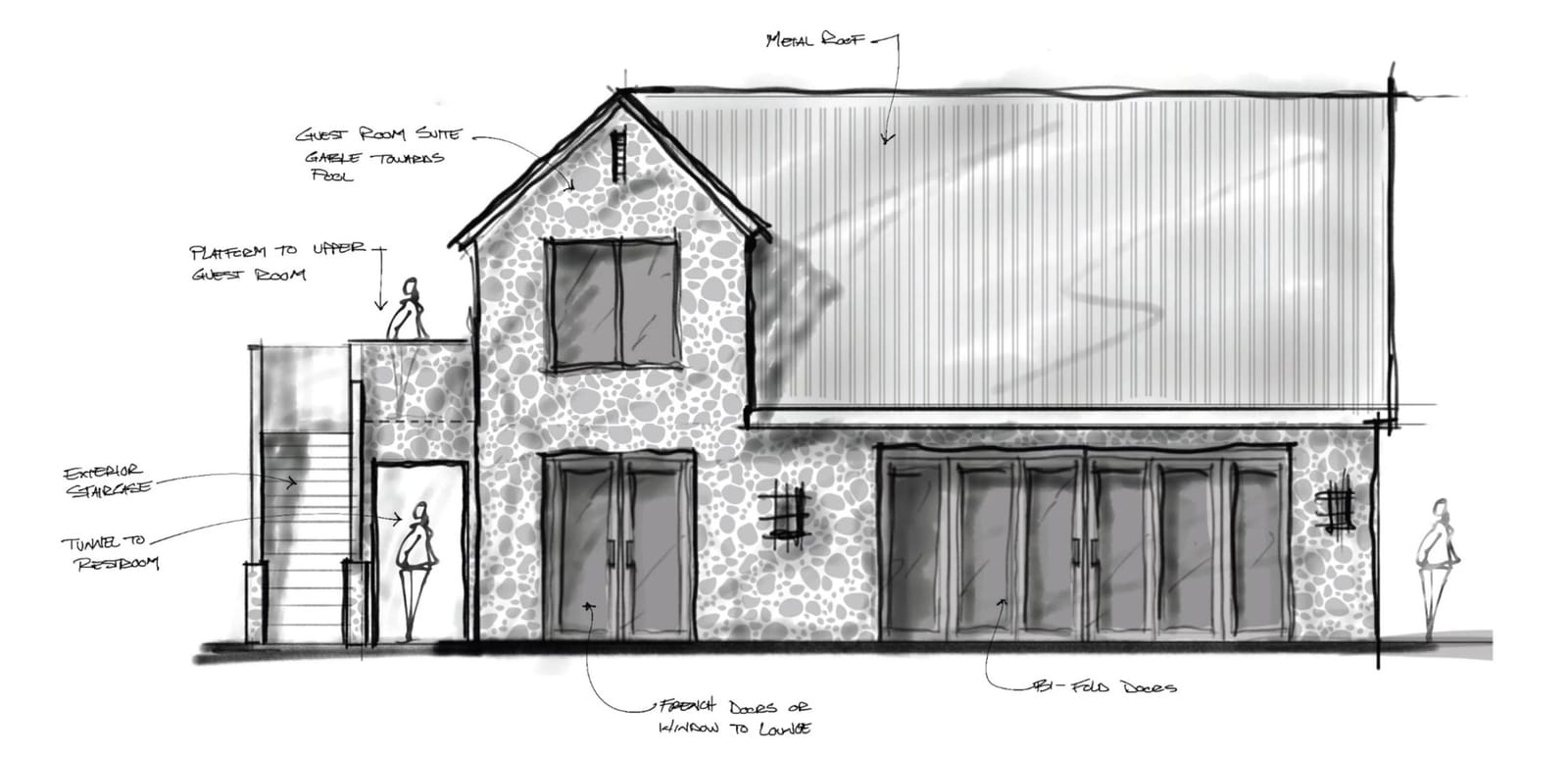 The Stonehill, drawing